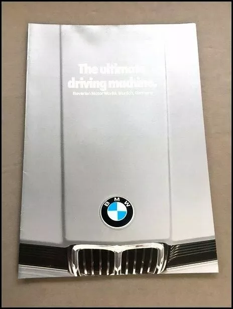 1979 BMW 20-page Original Car Sales Brochure - 633CSi 528i 320i 733i