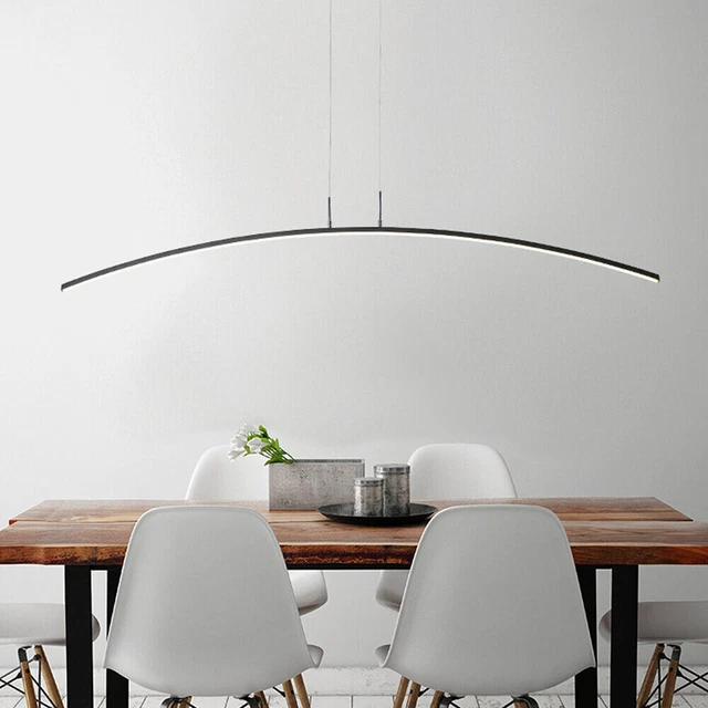 Modern Minimalist Ceiling Fixture LED Light Chandelier Dining Table Pendant Lamp