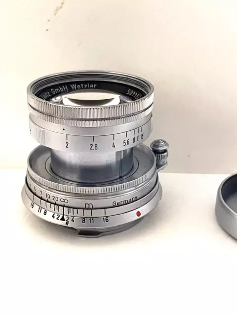 #S0033-K15- Leitz, Leica Summicron 1:2/5 cm plegable SOOIC-M [Como nuevo] #1234485