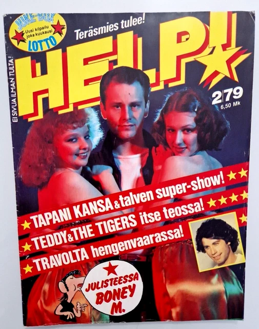 HELP - 10/1978 - Abba/Boney M/Jhon Travolta/Kate Bush/Hurriganes /Bee ...
