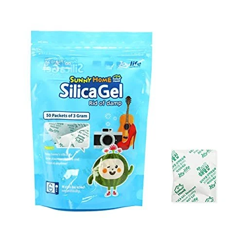 Pure White Silica gel 3g-50p (Food Grade)/Keeping Food, Razors, Electroinics,