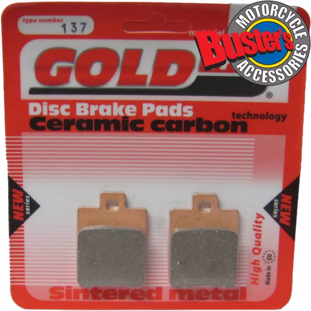 Gilera SP 125 Runner 2T 2002 Sintered Motorcycle Rear Brake Pads