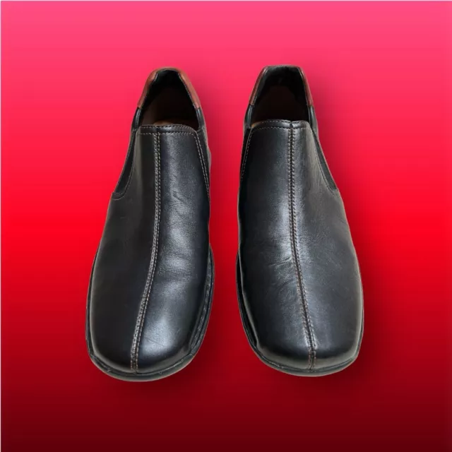 COLE HAAN ZENO Slip on Leather Loafer Men s Black Dress Shoes C24673 Size 11.5 39.99 PicClick