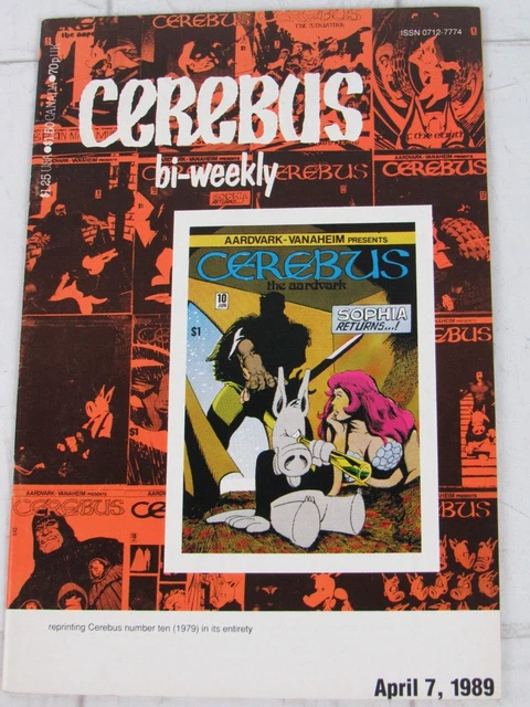 Cerebus Bi-Weekly #10 Apr. 1989 Aardvark-Vanaheim