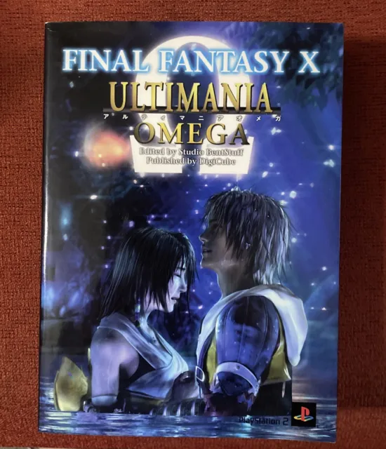 Final Fantasy X Ultimania Omega Digicube Squaresoft Book (Japanese)