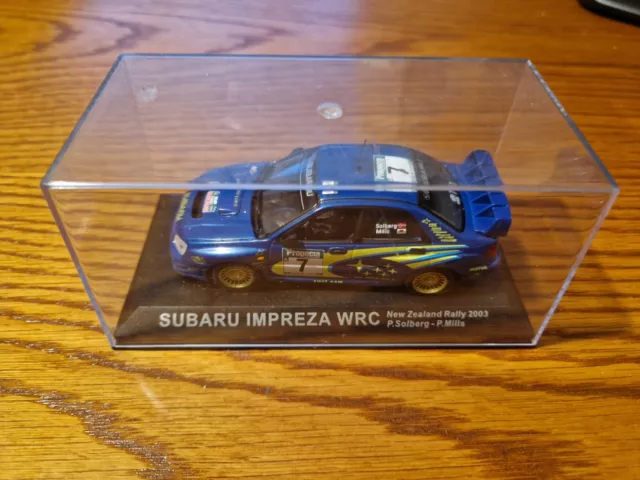 Ixo Deagostini 1/43 Subaru Impreza Wrc, New Zealand Rally 2003