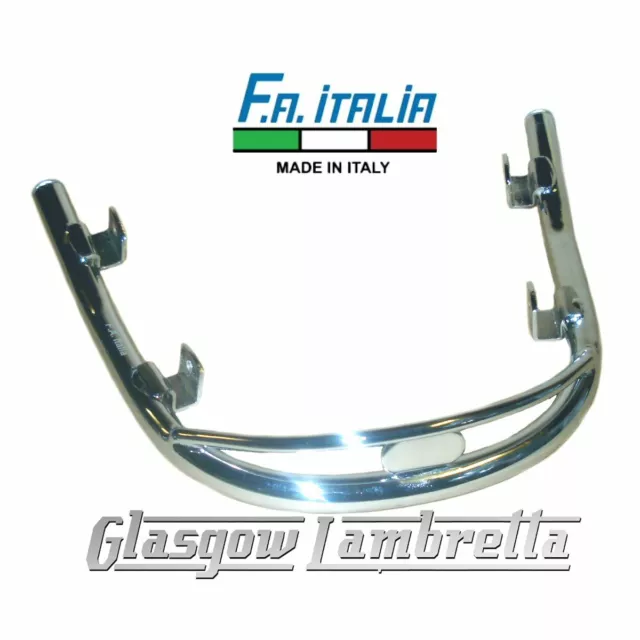 Vespa GTS Italian CHROME  FRONT BUMPER / CRASH BAR by FA ITALIA