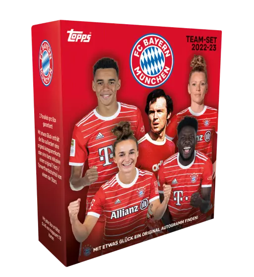 Topps FC Bayern 2022/23 Team Set Holo München Händler zum Aussuchen!