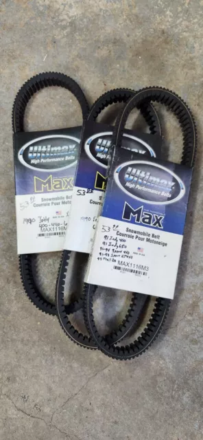 Polaris Snowmobile Belts Ultimax MAX1116M3