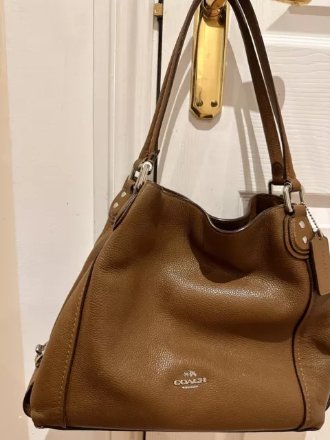 Slouchy online coach bag