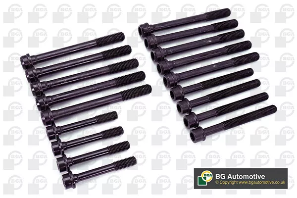 Cylinder Head Bolts fits ALFA ROMEO 90 162B 2.4D 84 to 87 VM81A Set Kit BGA New