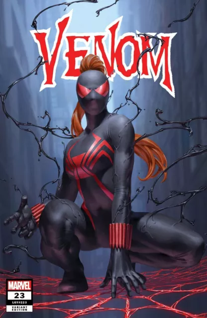 Venom 23 Nm Yoon Spoiler Trade Variant Exclusive Marvel Comics Black Widow