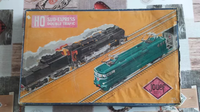 Ancien coffret train électrique jouef