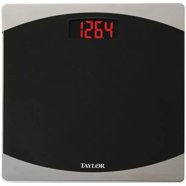 PE Taylor Precision Products 75624072 12" x 12" 400 lb. Capacity Bathroom Scale