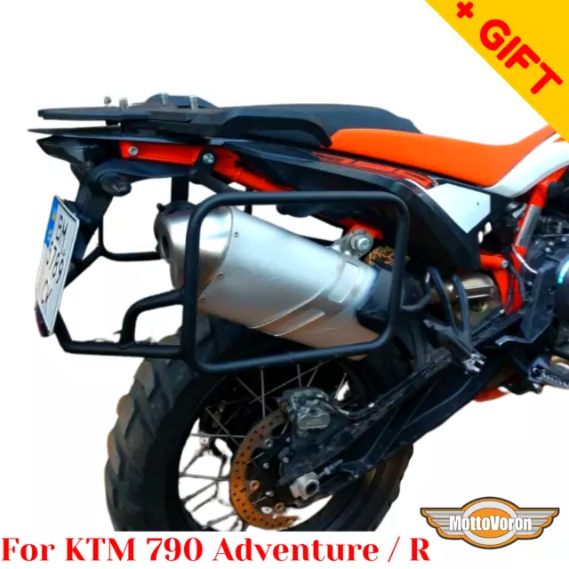 For KTM 790 Adventure Pannier rack KTM 790 Adventure R Side carrier, Bonus