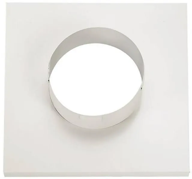 MovinCool 484490-1030 Ceiling Tile, 24 Inch X 24 Inch w/ 12 Inch Round Duct Coll