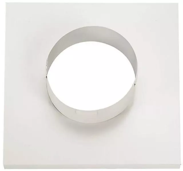 MovinCool 484490-1030 Ceiling Tile, 24 Inch X 24 Inch w/ 12 Inch Round Duct Coll