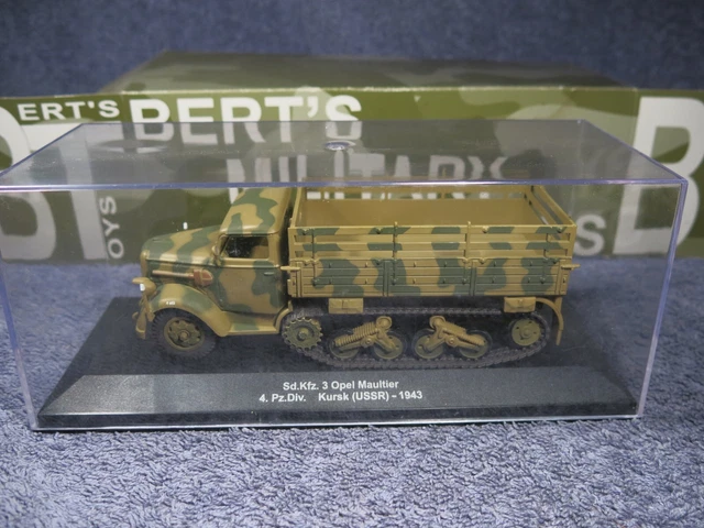 1/43, Semi Chenillé Sdkfz 3 Opel Maultier, 4e Panzer Division, Koursk