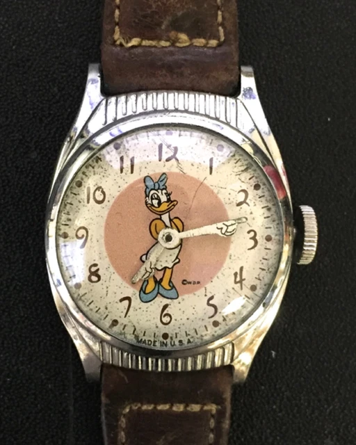1948 DISNEY DAISY DUCK, Birthday Series Wrist Watch  display picture 1