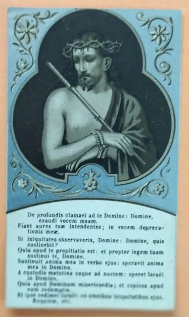 Gesù Cristo Ecce Homo RARO SANTINO