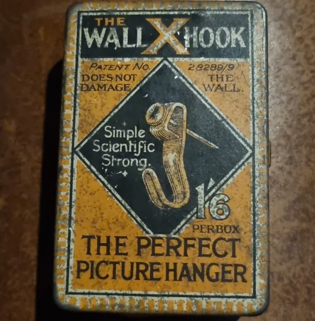 Vintage Tin Containing 50+ Fountain & Dip Nibs “THE WALL X HOOK No3