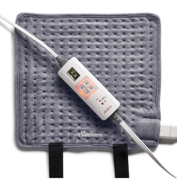 Sunbeam Wrapping Heating Pad With XpressHeat, 6 Heat Settings