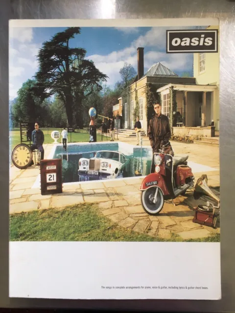 Oasis - Be Here Now - Songbook 1997 - Piano / Vocal / Guitar 12 songs / 80 pages