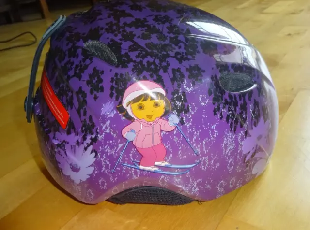 Skihelm für Mädchen, sehr gut in Ordnung Gr. 49-54