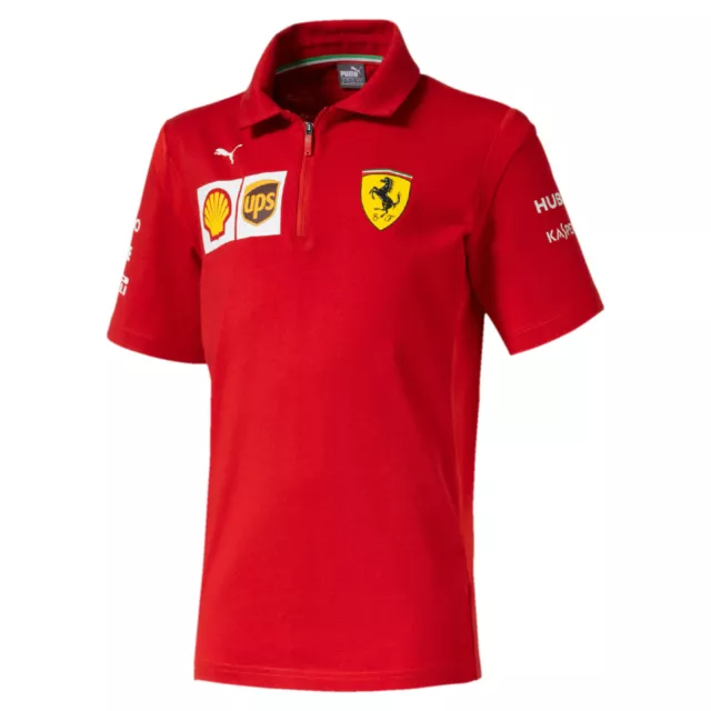 Ferrari Formel 1 Team Kinder Polo Shirt 2019 von Puma junior