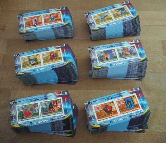 2006 Mocambique; 25 Blockserien Europa, Bl. 201/06, postfrisch/MNH, ME 1125,-
