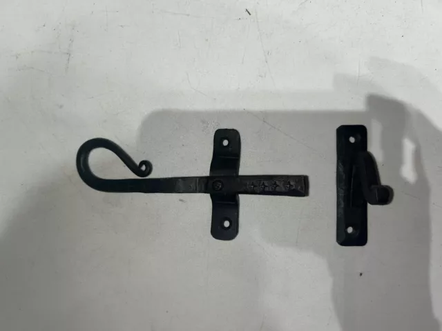 Hand Forged Garrett Wade Pivoting Iron Gate Latch