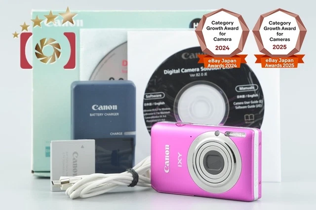 CANON IXY 210F Pink 12.1 MP Digital Camera w/ Box $387.01