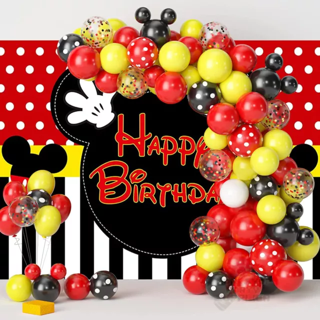 UK 12" Disney Minnie Mickey Mouse Latex Birthday Party Quality Helium Balloons 2