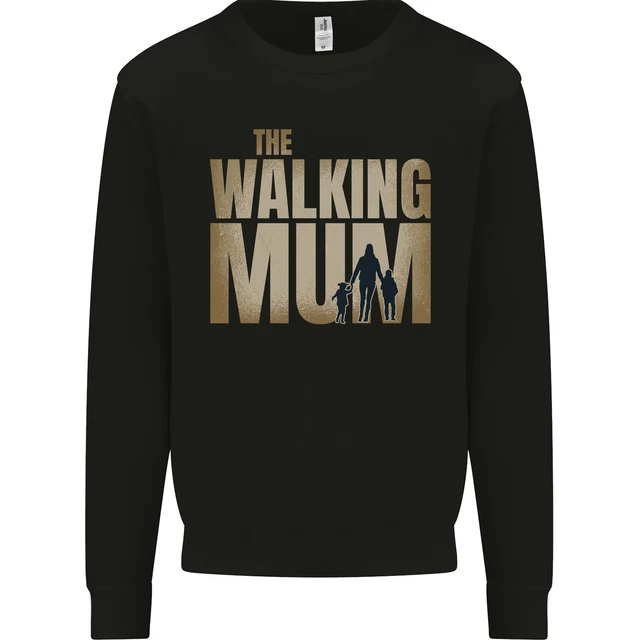 The Walking Mum Funny Mothers Day Mummy Mens Sweatshirt Jumper