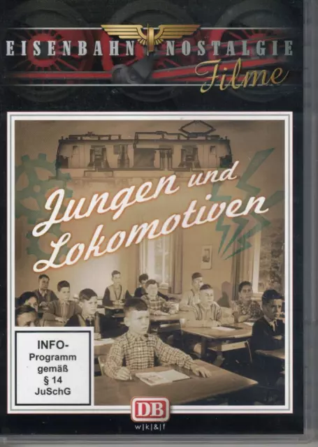 Jungen und Lokomotiven (DVD) Eisenbahn Nostalgie 1956/57