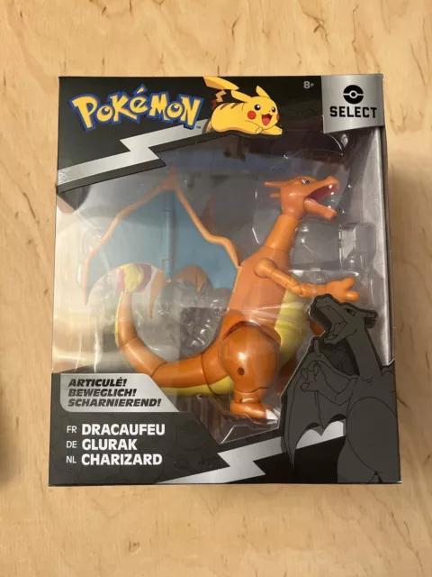 Pokemon Glurak 15 cm Select Figur von BOTI Spielzeug Figur NEU & OVP!