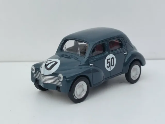 Norev minijet 1/58 . Renault 4 cv racing 50 . Neuf en boite