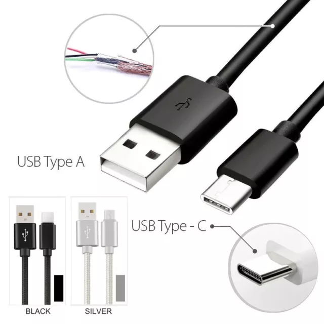 Type-C USB-C 3.1 Male Data Snyc Charger Charging Cable