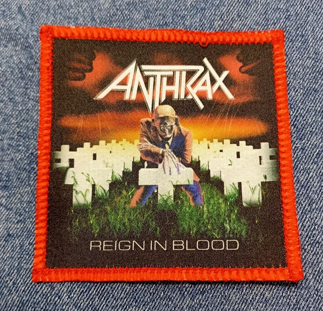 The Big 4 METALLICA ‑ SLAYER ‑ MEGADETH ‑ ANTHRAX Patch for denim battle jacket