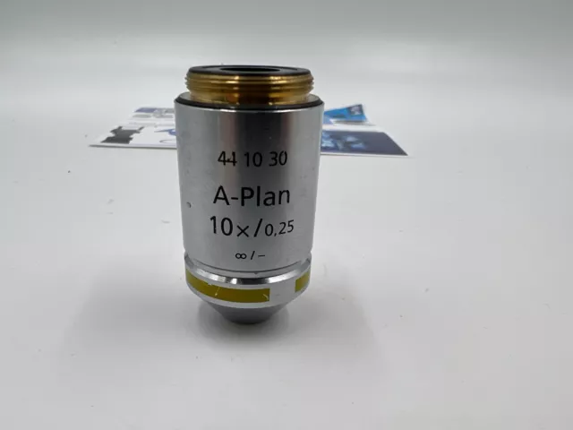 Zeiss Microscope Objective LENS A-Plan 10x/0.25 for Carl Zeiss Axio Microscope