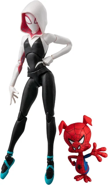 SPIDER-MAN: INTO THE Spider-Verse SV Action Spider Gwen & Spider Ham ...