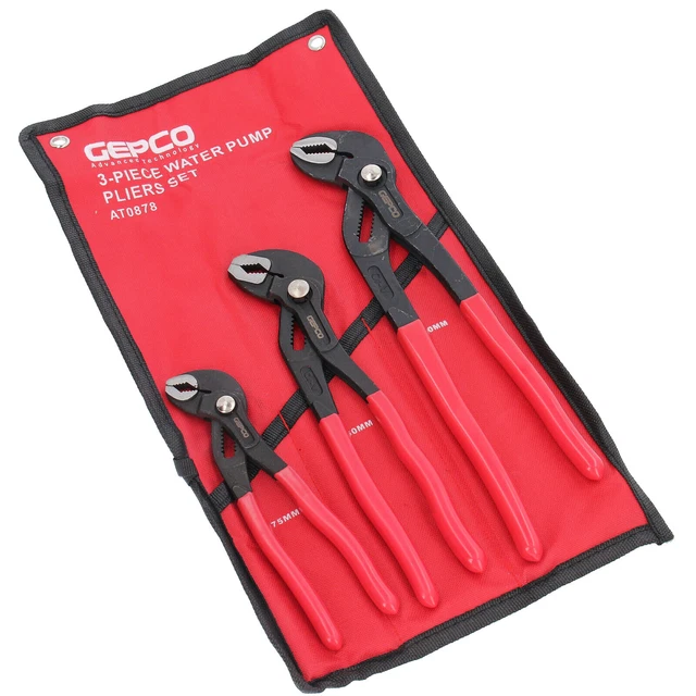 Jeu De 3 Pinces Multiprises à Serrage Rapide GEPCO - 180, 240, 300 Mm - Neuf