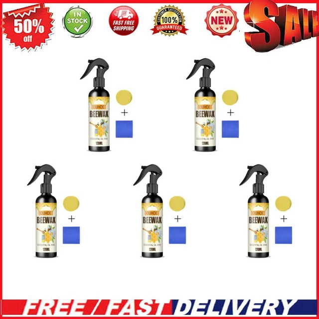 120ml Protezione Mobili Lucidatura Usura Spray Cera d'Api Resistente Per Pavimento (B)