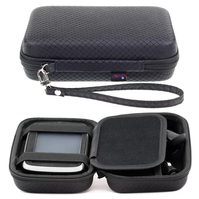 Black Hard Case For TomTom GO LIVE Camper & Caravan GO Live 1005 5'' Sat Nav