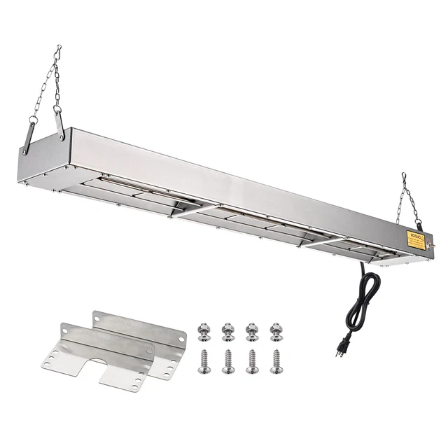 WeChef 43" 1100W Commercial Food Warmer Heating Lamp Electric Strip Heater