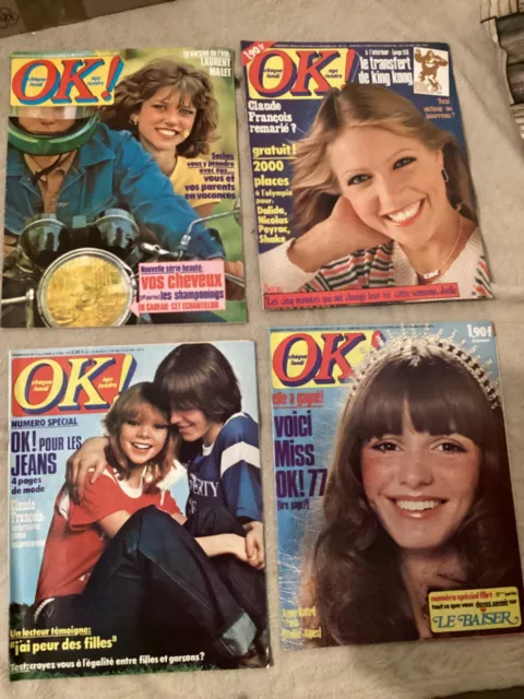 Lot de 4 OK magazines