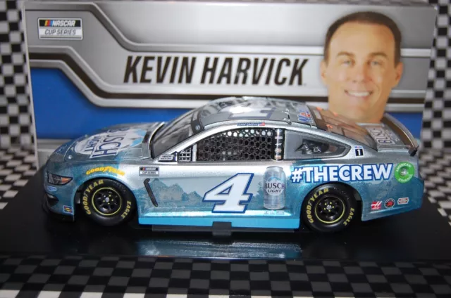 Kevin Harvick #4 Busch Light #THECREW 2021 Ford Mustang 1/24 NASCAR Die-cast