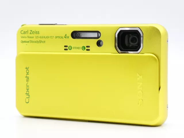 [NEAR MINT+++] SONY Cyber Shot DSC-TX10 Green 16.2MP (language Japanese only)
