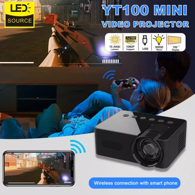 Mini Android Smart Portable Outdoor Wireless Video Projector Home Theater Movie