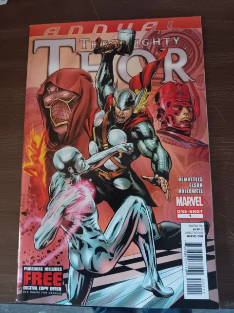 The Mighty Thor Annual 1 Galactus Silver Surfer Marvel Comics 2012